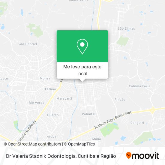 Dr Valeria Stadnik Odontologia mapa