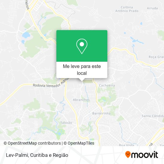 Lev-Palmi mapa