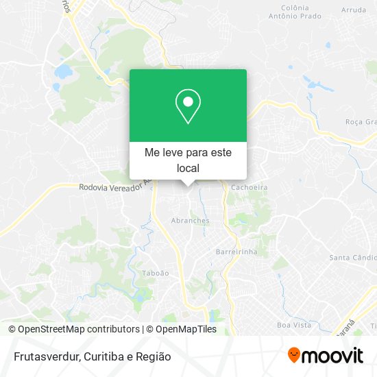 Frutasverdur mapa
