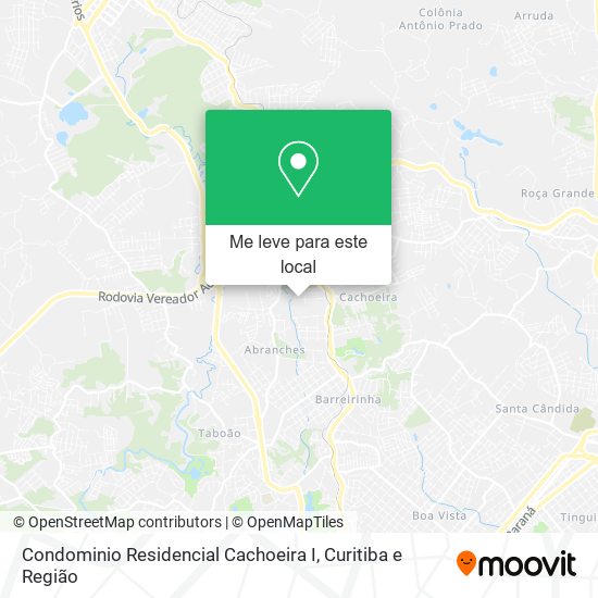 Condominio Residencial Cachoeira I mapa