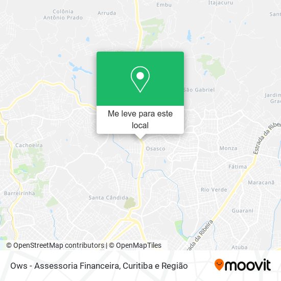 Ows - Assessoria Financeira mapa