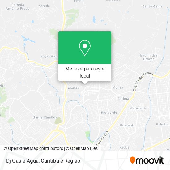 Dj Gas e Agua mapa
