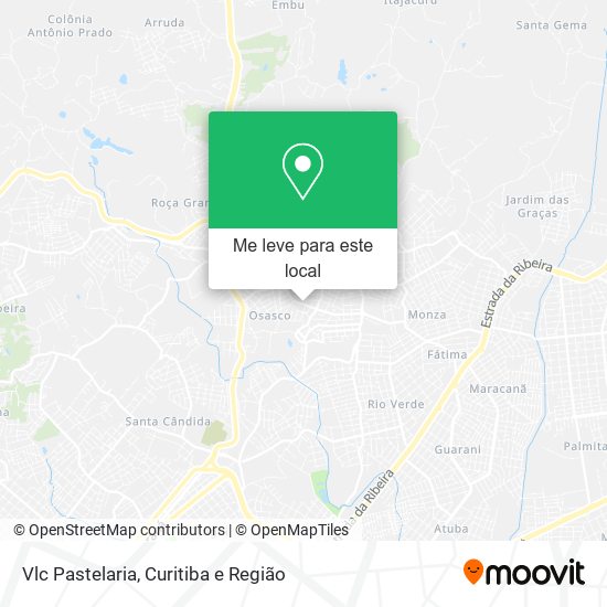 Vlc Pastelaria mapa