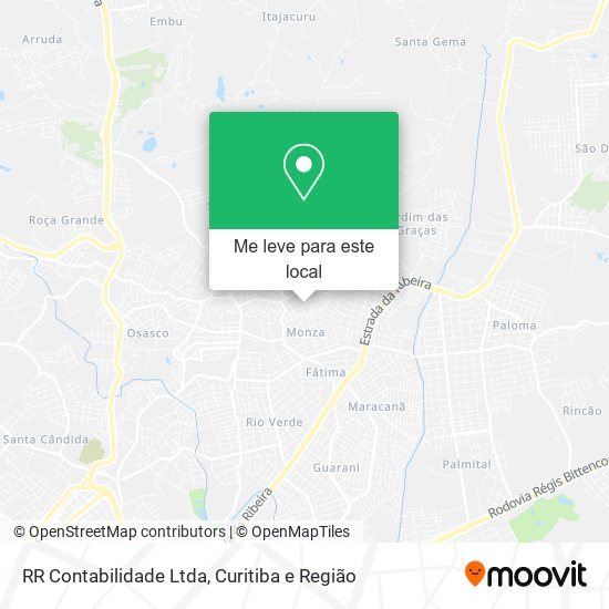 RR Contabilidade Ltda mapa