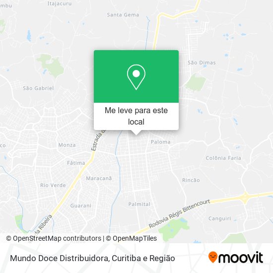 Mundo Doce Distribuidora mapa