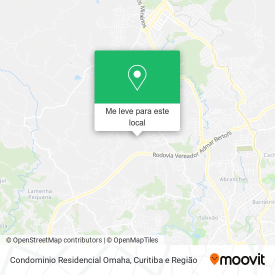 Condominio Residencial Omaha mapa