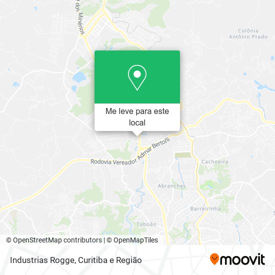 Industrias Rogge mapa