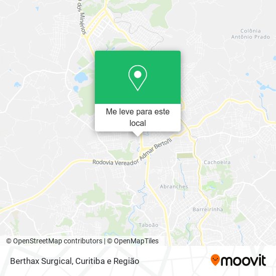 Berthax Surgical mapa