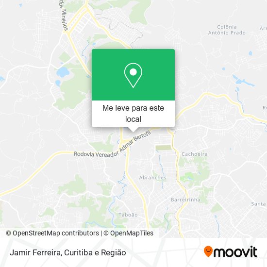 Jamir Ferreira mapa