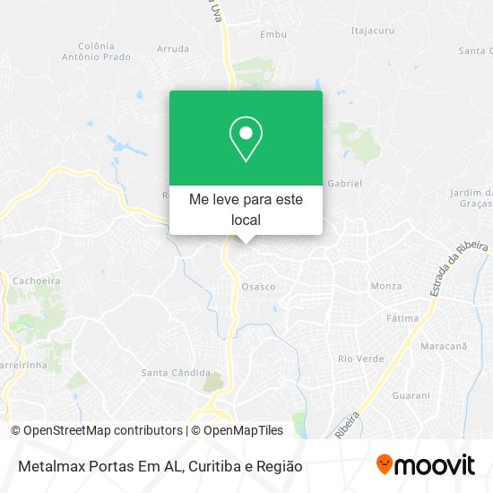 Metalmax Portas Em AL mapa
