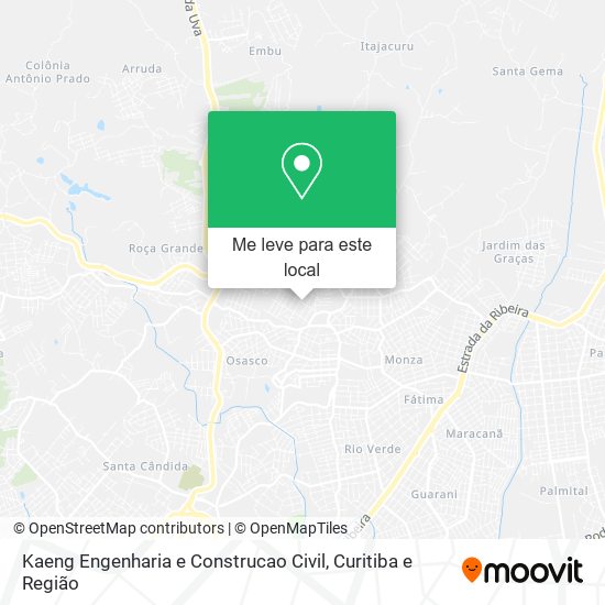 Kaeng Engenharia e Construcao Civil mapa