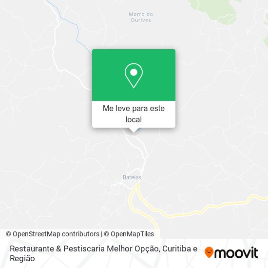 Restaurante & Pestiscaria Melhor Opção mapa