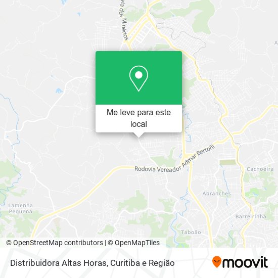 Distribuidora Altas Horas mapa