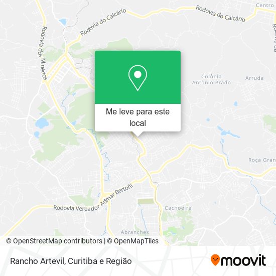 Rancho Artevil mapa