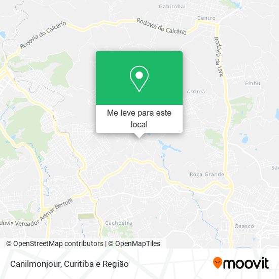 Canilmonjour mapa