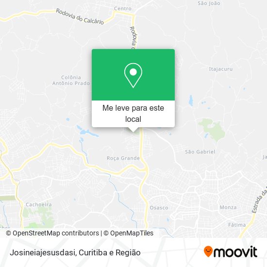 Josineiajesusdasi mapa