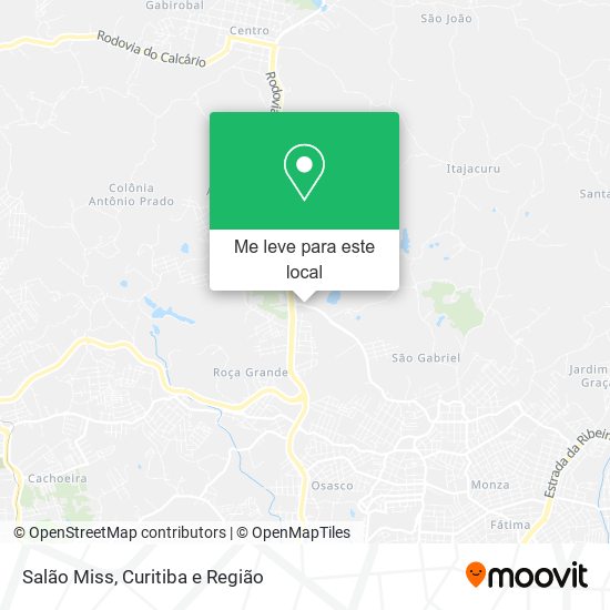 Salão Miss mapa