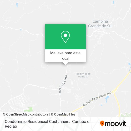 Condominio Residencial Castanheira mapa