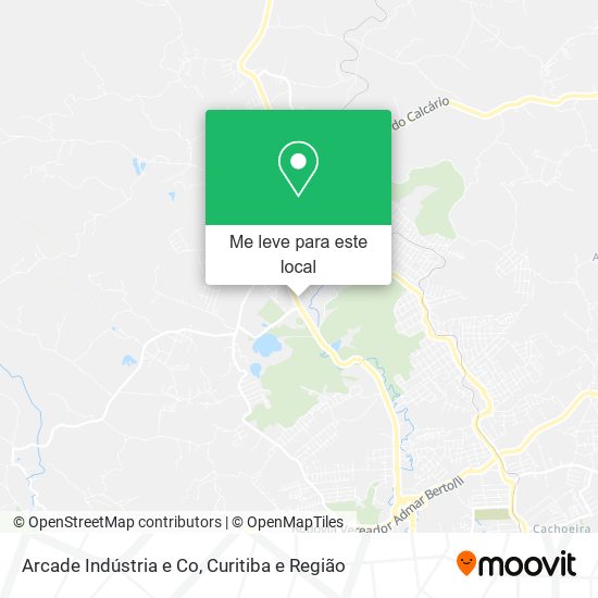 Arcade Indústria e Co mapa