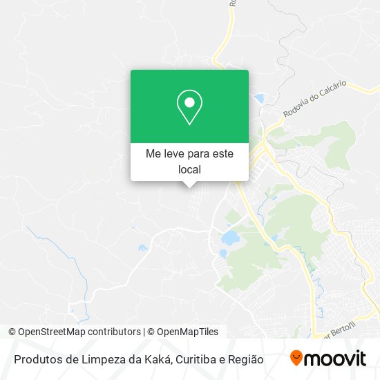 Produtos de Limpeza da Kaká mapa