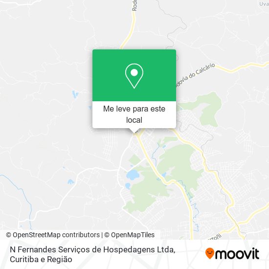 N Fernandes Serviços de Hospedagens Ltda mapa