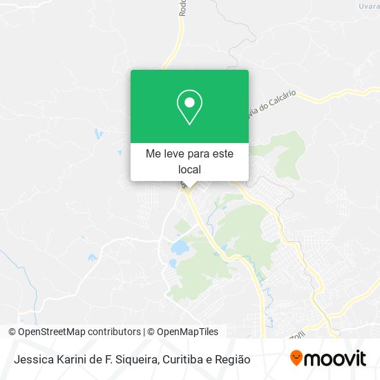 Jessica Karini de F. Siqueira mapa