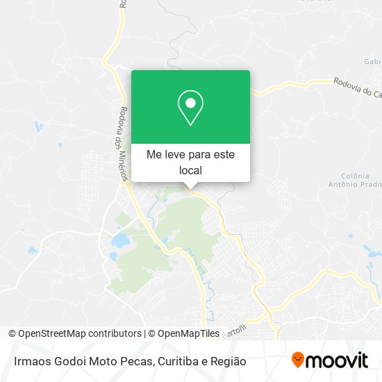 Irmaos Godoi Moto Pecas mapa