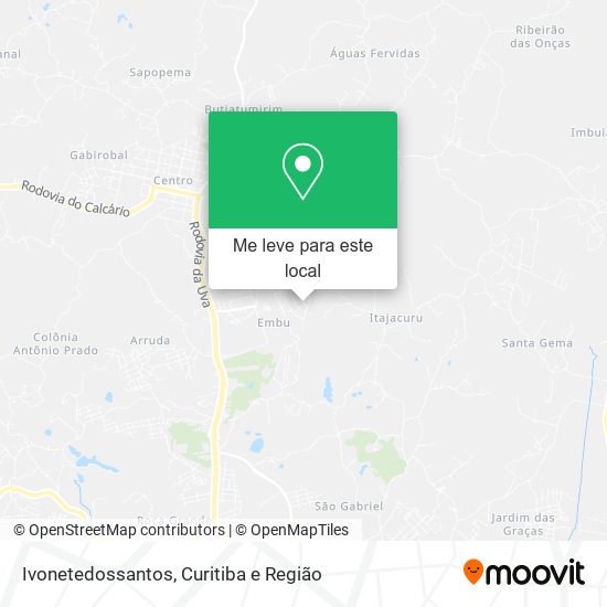Ivonetedossantos mapa