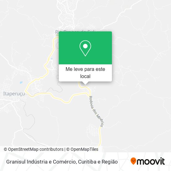 Granisul Indústria e Comércio mapa