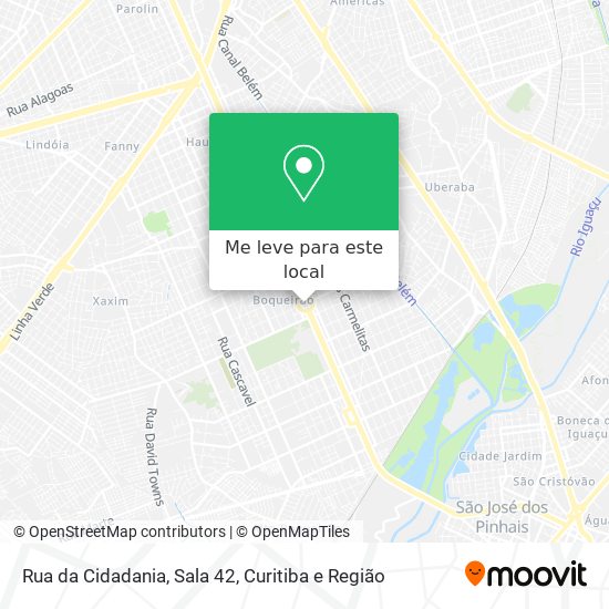 Rua da Cidadania, Sala 42 mapa
