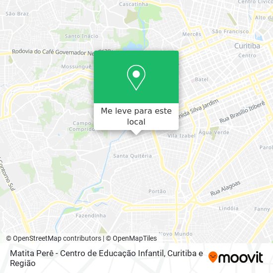 Matita Perê - Centro de Educação Infantil mapa