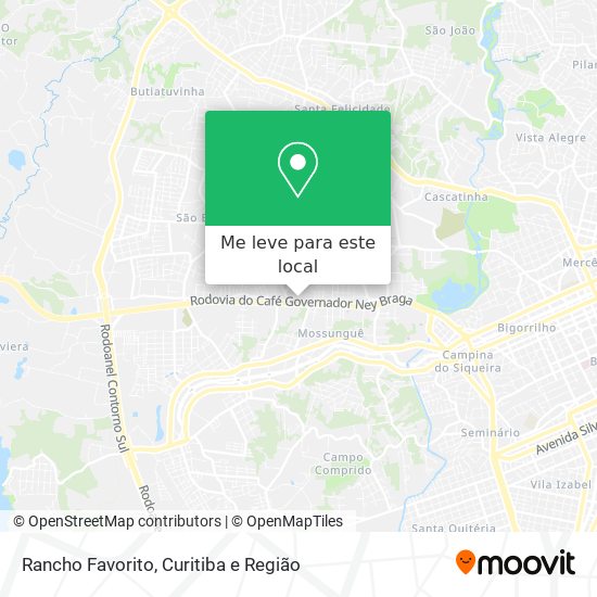Rancho Favorito mapa