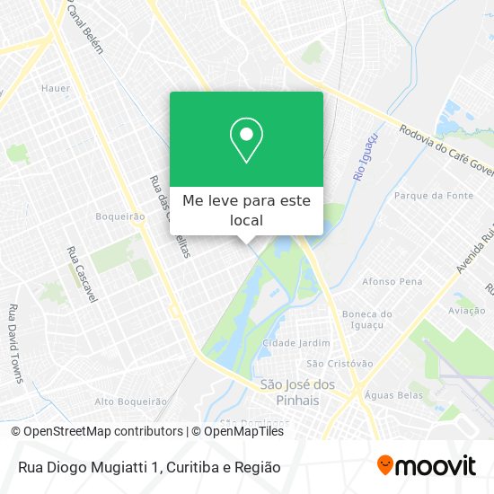 Rua Diogo Mugiatti 1 mapa