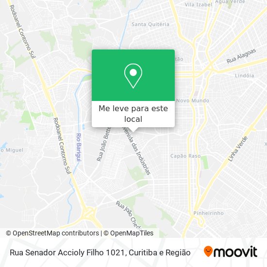 Rua Senador Accioly Filho 1021 mapa