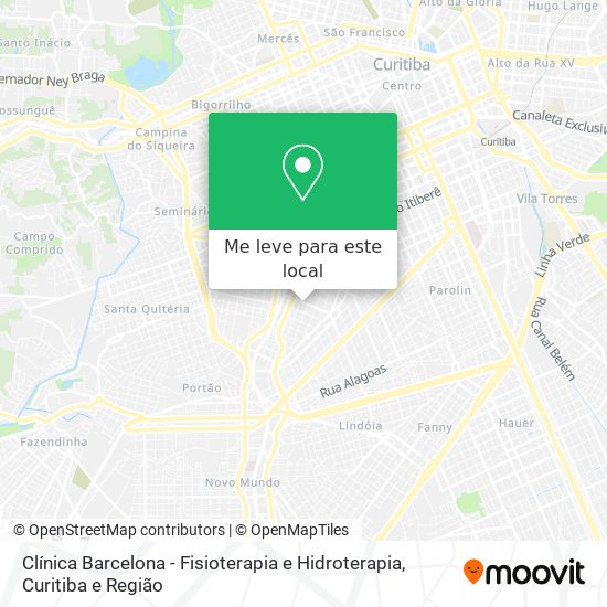 Clínica Barcelona - Fisioterapia e Hidroterapia mapa