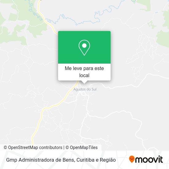 Gmp Administradora de Bens mapa