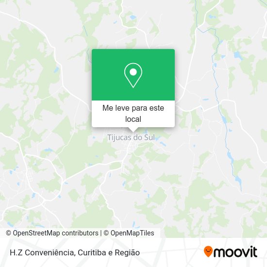 H.Z Conveniência mapa