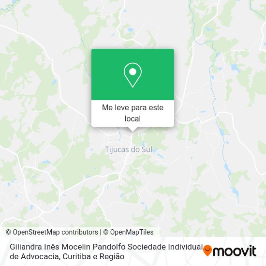 Giliandra Inês Mocelin Pandolfo Sociedade Individual de Advocacia mapa