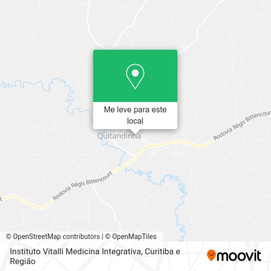 Instituto Vitalli Medicina Integrativa mapa