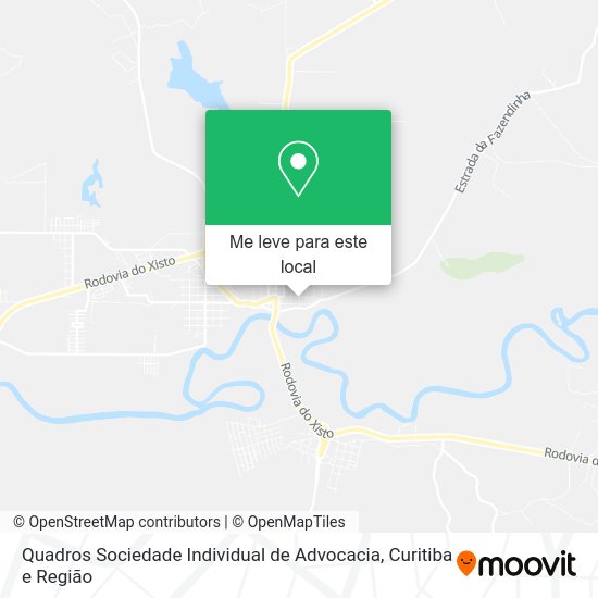 Quadros Sociedade Individual de Advocacia mapa