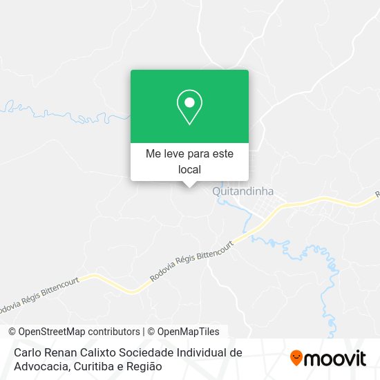 Carlo Renan Calixto Sociedade Individual de Advocacia mapa