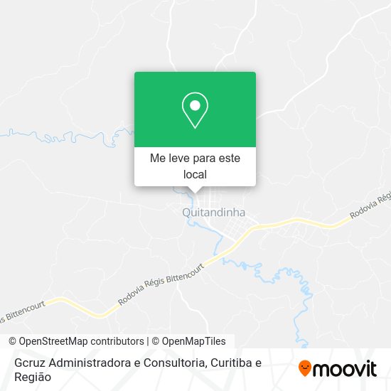 Gcruz Administradora e Consultoria mapa