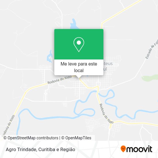 Agro Trindade mapa