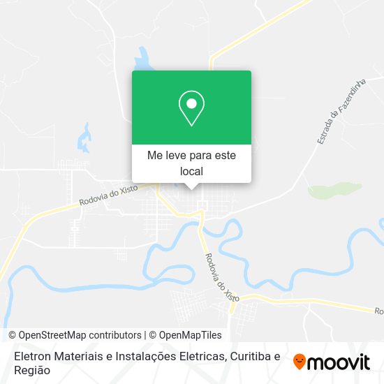 Eletron Materiais e Instalações Eletricas mapa