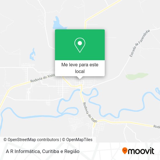 A R Informática mapa