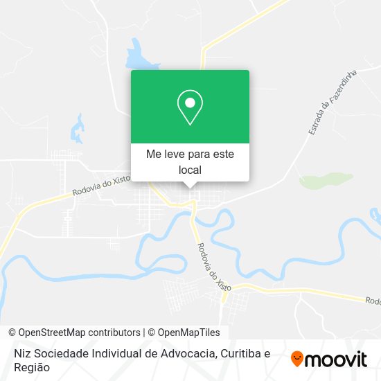 Niz Sociedade Individual de Advocacia mapa