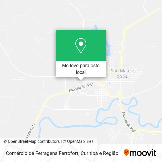 Comércio de Ferragens Ferrofort mapa