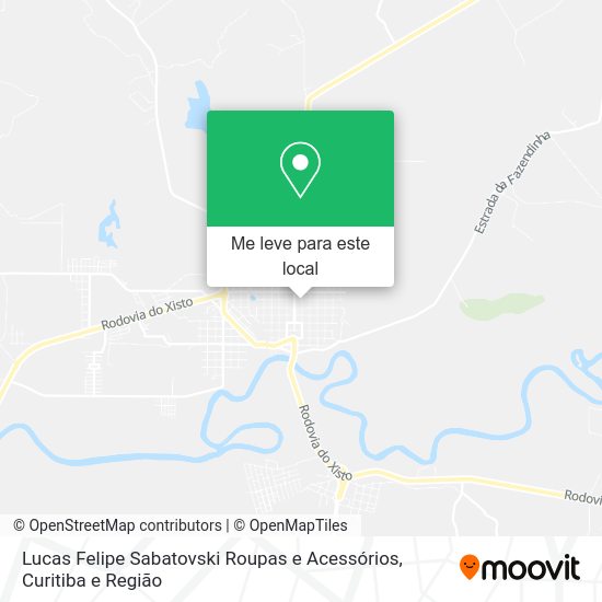Lucas Felipe Sabatovski Roupas e Acessórios mapa