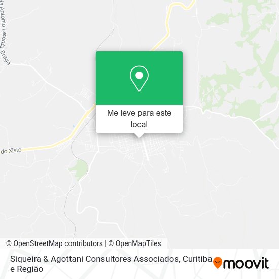 Siqueira & Agottani Consultores Associados mapa