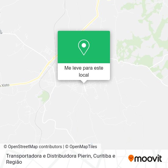 Transportadora e Distribuidora Pierin mapa